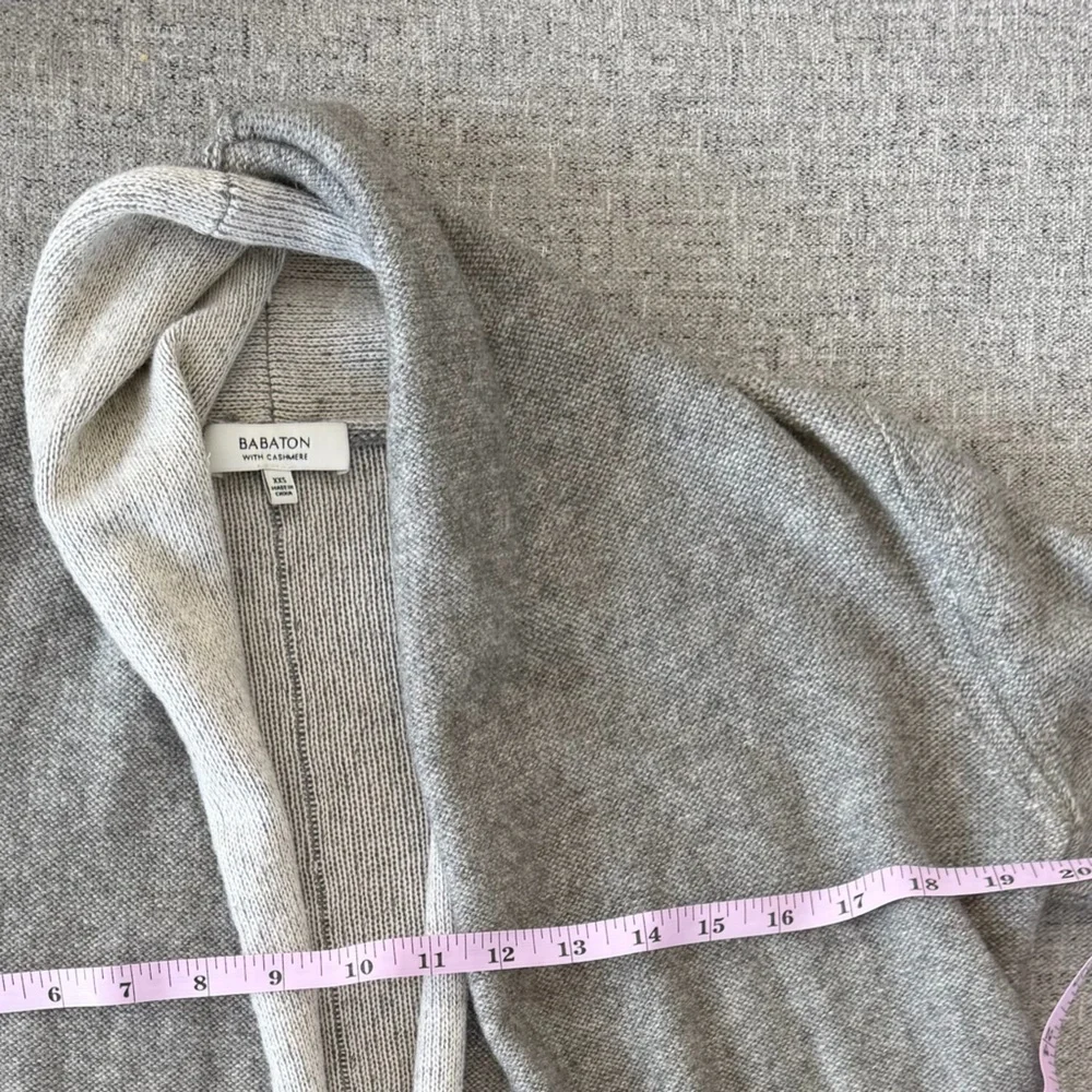 Aritzia Babaton Women’s Beekman Cardigan in Heathered Gray, XXS - Picture 4 of 8